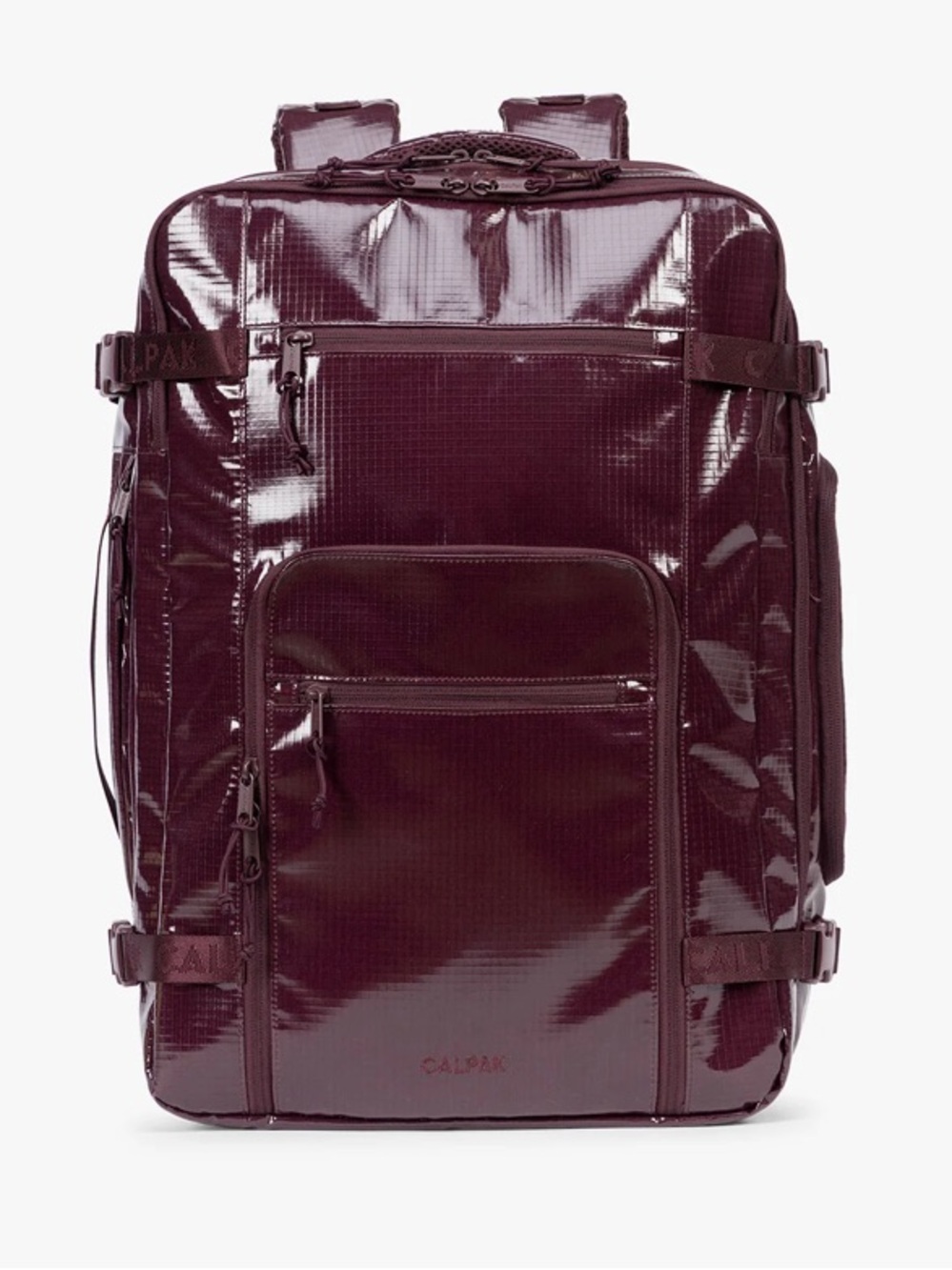NWT CALPAK Terra 35L Laptop Backpack in Dark Cherry